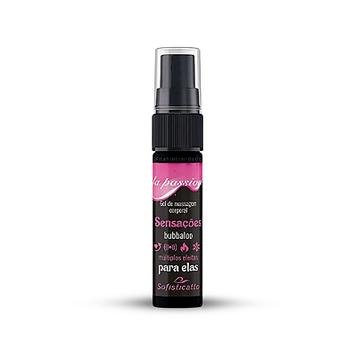 Gel Excitante Sensações - Esquenta, Esfria e Vibra - 15g