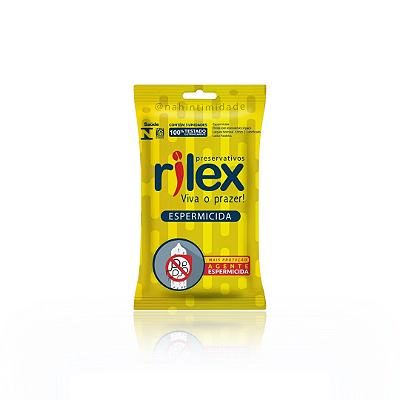 Preservativo Rilex Com Espermicida - 3 Unidades