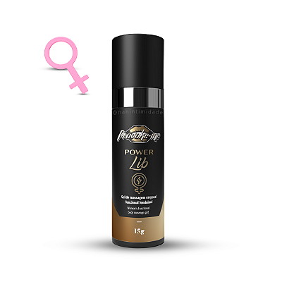 Excitante Multifuncional Feminino - Power Lib - 15g