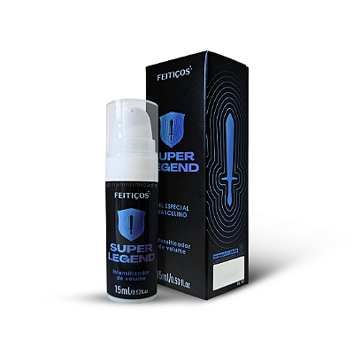 Super Legend - Gel Masculino Intensificador de Volume - 15ml