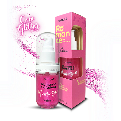 Romance com Safadeza Momozin - Calda Premium Beijável - 30ml