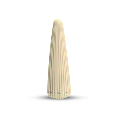 Cápsula Vibratória em Silicone Líquido Texturizado - Recarregável