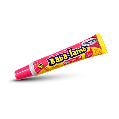 Babalamb - Caneta Lubrificante - Sabor Chiclete Hot - 30g