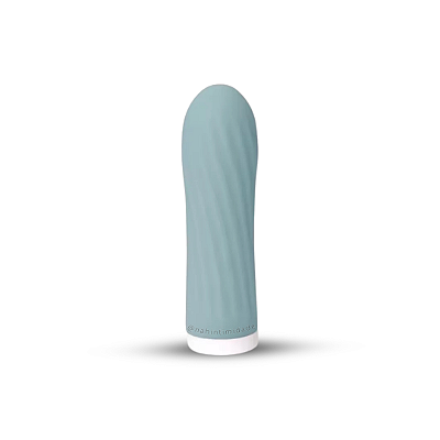 Mini Vibrador Bullet em Silicone Texturizado com 10 Vibrações - Recarregável