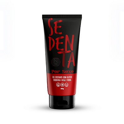 Sedenta Por Sexo - Gel Funcional Feminino com Glitter - 50g