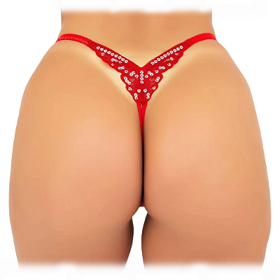 Calcinha Fio Dental Borboleta - Tamanho M