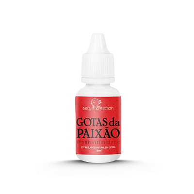 Gotas da Paixão - Estimulante Afrodisíaco Unissex - 15ml
