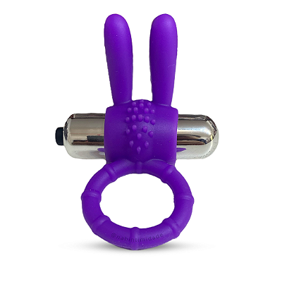 Anel Peniano Coelhinho Turbo com Cápsula Bullet - 1 Vibração