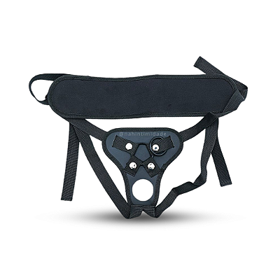 Cinta Unissex Com Anéis Reguláveis para Prótéses com Suporte para Lombar