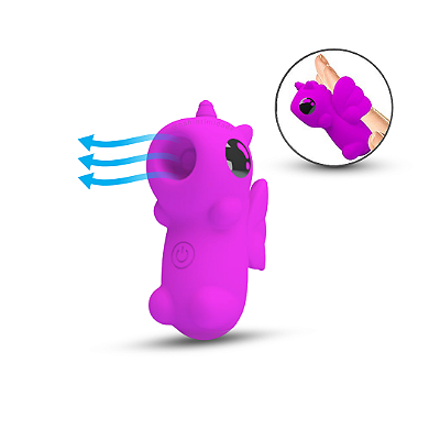 Magic Unicorn - Mini Sugador de Clitóris com 10 Pulsações - Recarregável - Lançamento