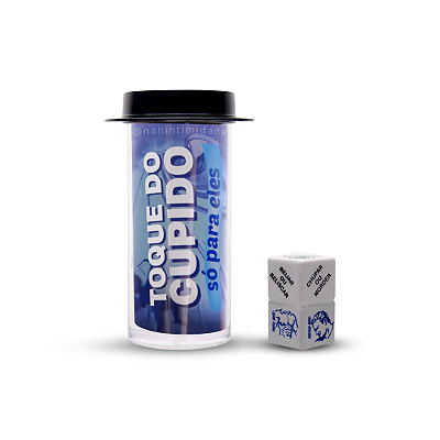Jogo de Dado Duplo Toque do Cupido - Só Para Eles