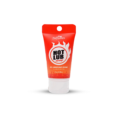 Lubrificante Hot Lub Sabor Morango - 25g