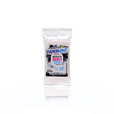 Lâmina do Beijo Papermint Extra Forte Zero Açúcar - 20 Lâminas