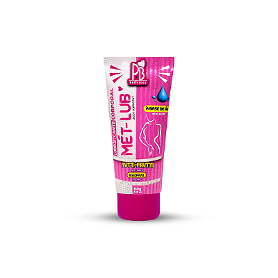 Lubrificante Beijável Mét-Lub Tutti-Frutti - 60g