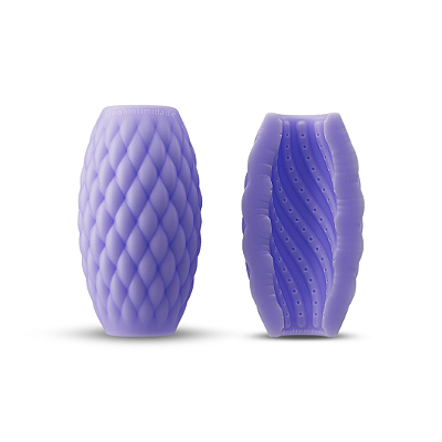 Athena Eros - Egg Masturbador Vazado em Silicone com 2 Texturas