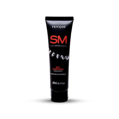 SM - Gel Corporal Estimulante Morango com Chantilly - 60ml