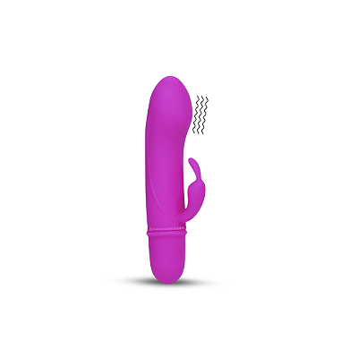 Mini Vibrador de Ponto G e Clitóris com 10 Vibrações - À Pilhas - Caesar