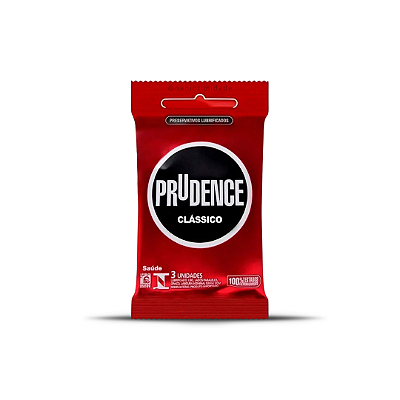 Preservativo Prudence Clássico - 3 Unidades