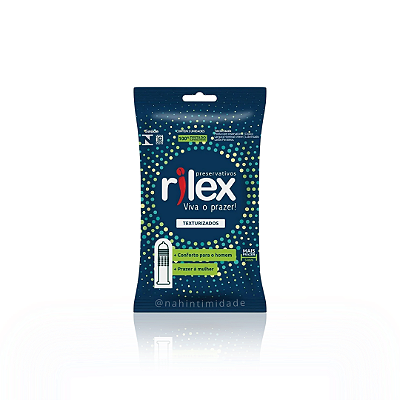 Preservativo Rilex Texturizado - 3 Unidades