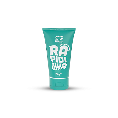 Rapidinha Neutro - Gel Deslizante À Base de Água - 30g