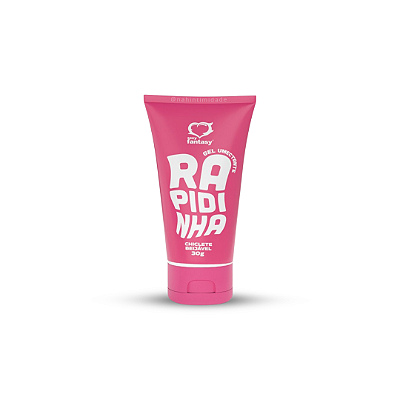 Rapidinha Chiclete - Gel Deslizante À Base de Água Beijável - 30g