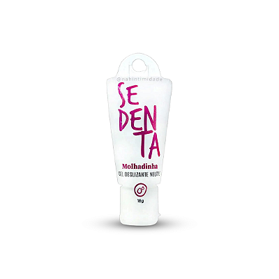 Sedenta Molhadinha - Mini Lubrificante Neutro - 18g
