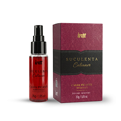 Suculenta By Calianer - Calda Com Efeito Quente e Picante Sabor Merengue - 30g - Lançamento
