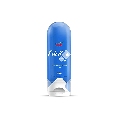 Fácil Lub - Gel Lubrificante Íntimo Neutro - 200g
