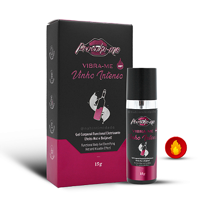 Vibrador Líquido - Vibra-Me - Vinho Intenso - 15g