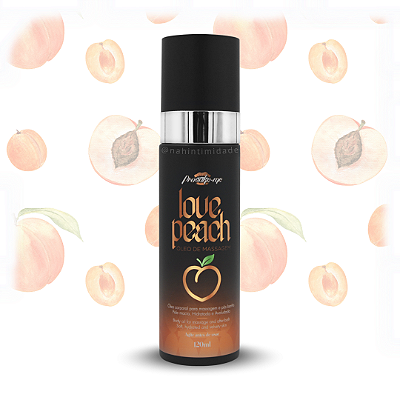 Love Peach - Óleo de Massagem e Banho - 120ml