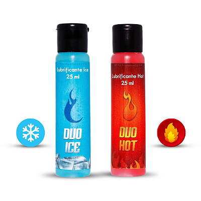 Duo Lubrificantes Ice e Hot Garji - 25ml Cada