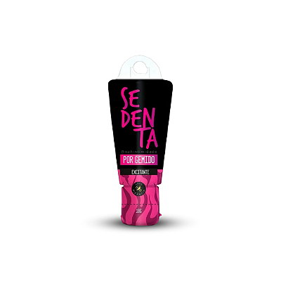 Sedenta Por Gemido - Gel Excitante Feminino Leve Picância - 18g