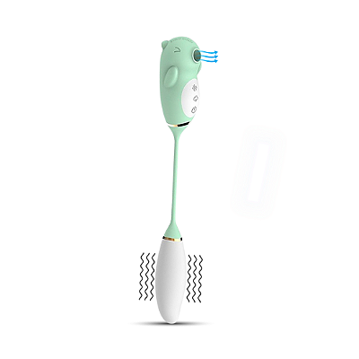 Bear - Vibrador De Pulsação com Bullet - Recarregável - Verde - Lançamento