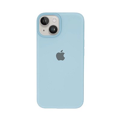 Capinha iPhone 14 em Silicone Aveludado Diversas Cores