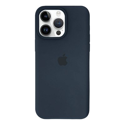 Capinha iPhone 14 Pro Max em Silicone Aveludado Diversas Cores
