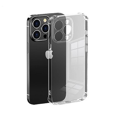 Capinha iPhone 13 Pro Transparente com Proteção na Câmera