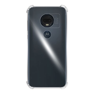 Capinha Moto G7 / G7 Plus Silicone Transparente TPU Premium
