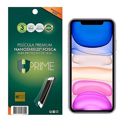 Película HPrime Nanoshield Fosca para iPhone 11 e XR