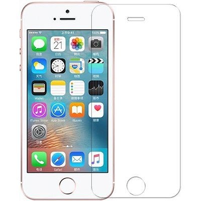 Película Protetora de Vidro Compatível com iPhone 5 5s e SE