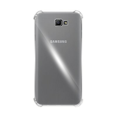 Capinha Samsung Galaxy J7 Prime Silicone Transparente TPU Premium