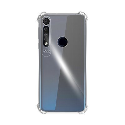 Capinha Moto One Macro Silicone Transparente TPU Premium