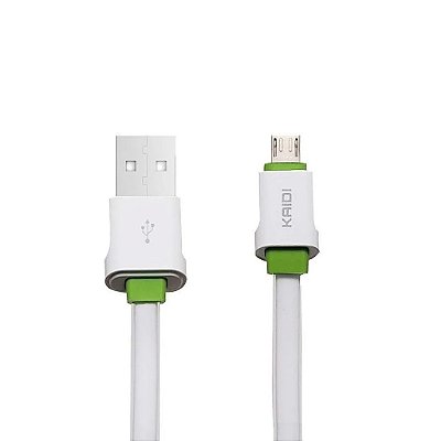 Cabo Carregador 3 metros para Android Micro USB Kaidi