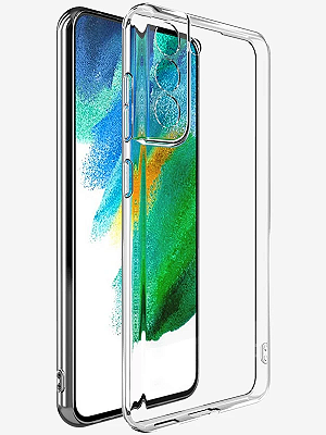 Capinha Samsung Galaxy S21 FE 5G Silicone Transparente TPU Premium com Proteção de Câmera