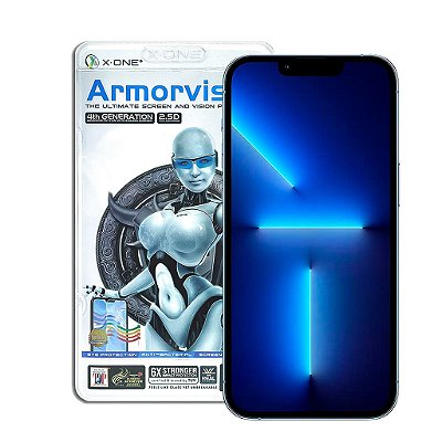 Película Premium X-One Garantia de Tela para iPhone 13 e 13 Pro