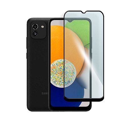 Película De Vidro Temperado 3D para Galaxy A03