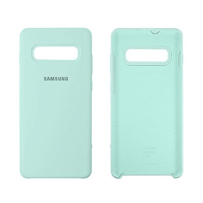 Capinha Galaxy  S10 Silicone Cover Aveludado