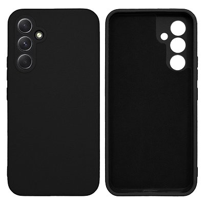Capinha Galaxy A54 5G Silicone Aveludado Proteção de Câmera Lisa