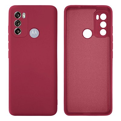 Capinha Moto G60 com Proteção de Câmera Lisa