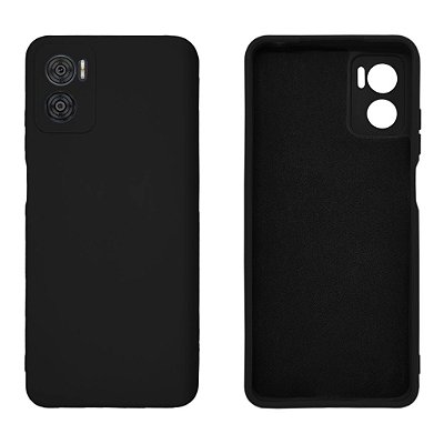 Capa Silicone Para Motorola Moto E22 com Proteção de Câmera Lisa