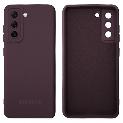 Capa Silicone para Galaxy S21 FE com Proteção de Câmera PRO